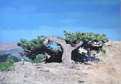 Baum am Ypsario ôl 130 x 100 cm (2)